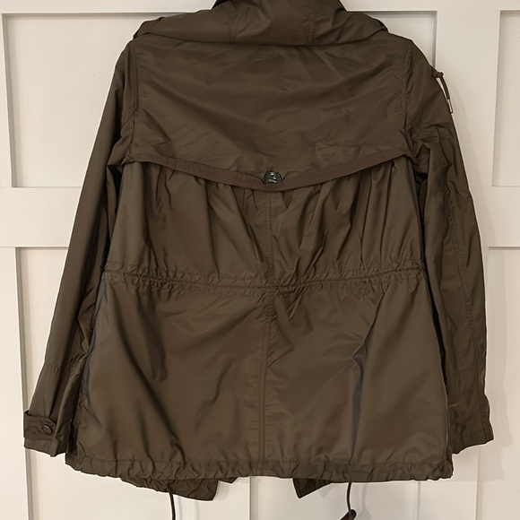 XS Burberry Brit HOODED raincoat windbreaker - Picture 4 of 6